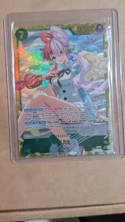 Bandai Uta EB03-061 Special Foil 8000 Power 7 Cost One Piece Heroines Card - Image 1