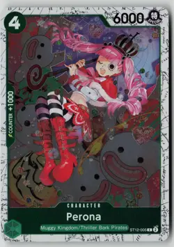 Perona (Pirate Foil) ST12-005 One Piece Premium Booster -The Best- Vol. 2 NM - Image 1