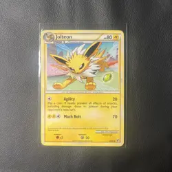 Jolteon 28/90 Undaunted Heart Gold Soul Silver Unleashed Pokemon Card MP - Image 1