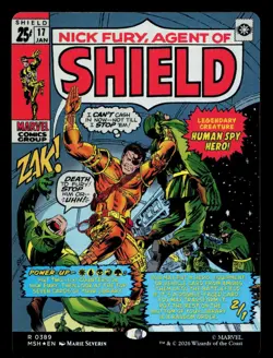 Marvel Super Heroes #389 Nick Fury, Agent of S.H.I.E.L.D. (Borderless) (0389) #2 - Image 1