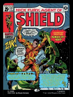 Marvel Super Heroes #389 Nick Fury, Agent of S.H.I.E.L.D. (Borderless) (0389) #1 - Image 1
