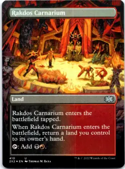 Rakdos Carnarium (Borderless) (Foil) Double Masters 2022, 410 NM - Image 1