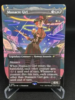 Massacre Girl MTG Secret Lair Drop SLD Non-Foil Regular - Image 1