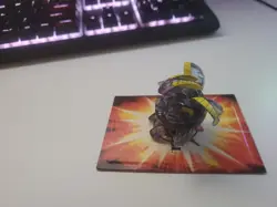 Bakugan Translucent Darkus Percival Rare New Vestroia 600G RARE NO CARD INCLUDED - Image 2