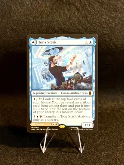 Magic:The Gathering - Tony Stark/The Invincible Iron Man M80 Marvel Super Heroes - Image 1