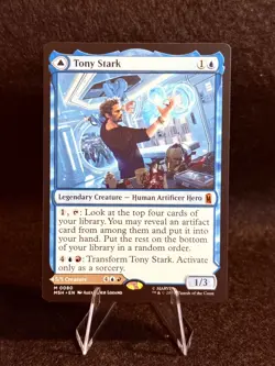 Magic:The Gathering - Tony Stark/The Invincible Iron Man M80 Marvel Super Heroes - Image 2