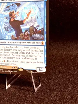 Magic:The Gathering - Tony Stark/The Invincible Iron Man M80 Marvel Super Heroes - Image 5