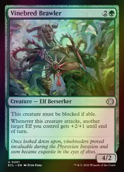 MTG Vinebred Brawler Foil ** Lorwyn Eclipsed ** English - Image 1