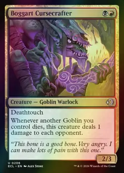 MTG Boggart Cursecrafter Foil ** Lorwyn Eclipsed ** English - Image 1