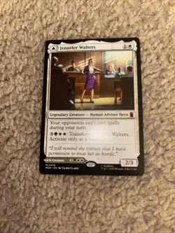 Jennifer Walters 18 Mythic Marvel Super Heroes Magic: The Gathering NM - Image 1