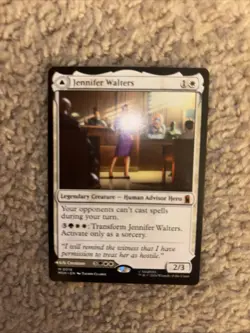 Jennifer Walters 18 Mythic Marvel Super Heroes Magic: The Gathering NM - Image 2