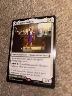 Jennifer Walters 18 Mythic Marvel Super Heroes Magic: The Gathering NM - Image 3