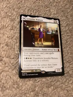 Jennifer Walters 18 Mythic Marvel Super Heroes Magic: The Gathering NM - Image 4