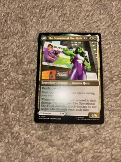 Jennifer Walters 18 Mythic Marvel Super Heroes Magic: The Gathering NM - Image 5