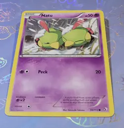 Natu 55/113 Legendary Treasures Pokemon Card NM - Image 3