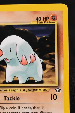 Phanpy 1st Edition 43/111 LP Neo Genesis Regular Uncommon Pokemon TCG Card - Image 3