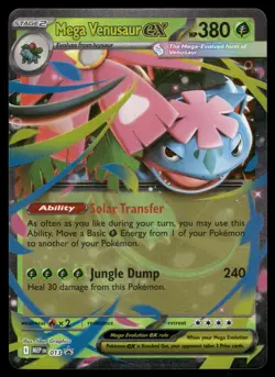 Mega Venusaur ex 013 Holo Promo ME: Mega Evolution Promo Pokemon Near Mint - Image 1