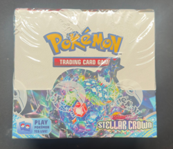 Pokemon TCG Scarlet & Violet: Stellar Crown Sealed Booster Box 36 Pack Box - Image 1