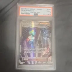 Pokemon 2017 TCG Hex Maniac XY Collection Promo Full Art Holo #75a PSA 6 - Image 2