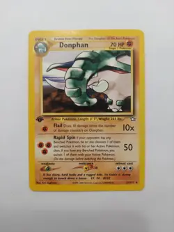 Donphan - 21/111 - Pokemon Neo Genesis 1st Edition Rare Card WOTC LP Pokemon TCG - Image 1