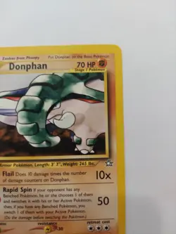 Donphan - 21/111 - Pokemon Neo Genesis 1st Edition Rare Card WOTC LP Pokemon TCG - Image 3