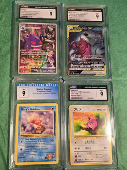 Pokemon CGC Slabbies Mint 9's - Image 1