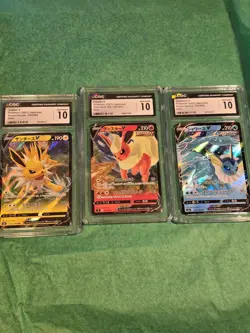 Pokemon CGC Slabbies Gem MINT 10's - Image 1