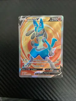 Lucario V SWSH213 Holo Promo Sword & Shield Promo Pokemon Near Mint - Image 1