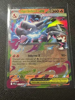 Pokemon - Mega Charizard X EX - Prize Pack Series 9 Play Stamped - NM - Image 1