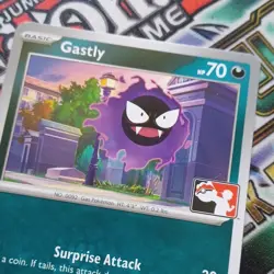Pokemon TCG Gastly 048/088 Prize Pack 9 Stamped Non Holo - Image 3
