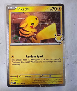 Pikachu 051/162 Expedition Base Set Holo Rare Holo English Pokemon TCG - Image 1