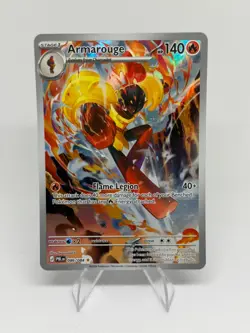 Armarouge 086/084 Illustration Rare Pokemon TCG Pitch Black English NM - Image 1