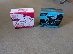 Empty/Opened Pokemon Center Black Bolt and White Flare ETBs No Cards Or Packs - Image 2
