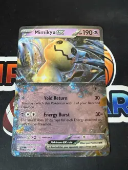 Pokemon Scarlet Violet Paldea SVP 004 Black Star Oversized Jumbo Mimikyu EX - Image 1