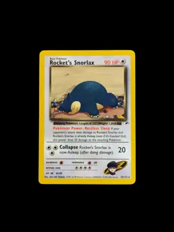 Pokemon TCG Rocket’s Snorlax Gym Heroes 33/132 NM - Image 1