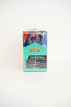 Pokemon TCG Collector Chest Lucario Gardevoir Tin Factory Sealed Treasure Chest - Image 3