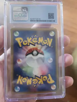 (POP 1) CGC 10 PRISTINE New Pokedex Trainer Pokemon Card 016/048 WEB Series - Image 3