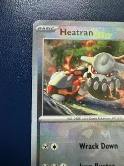 Heatran 068/131 Holo - Pokemon Prismatic Evolutions (Master Ball Pattern) LP - Image 2