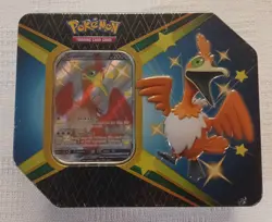 Factory Sealed 2021 Pokemon TCG Shining Fates Tin – Featuring Cramorant V - Image 1