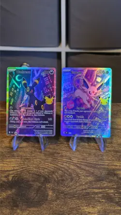 FAN ART Pokemon 30th Anniversary Umbreon, Espeon - Image 1