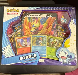 Pokemon TCG Galar Collection Sobble Box - Promo Oversize Pin Boosters 2020 - Image 1