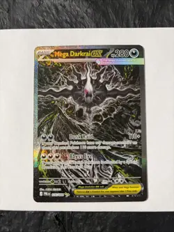 Mega Darkrai EX SIR 116/084 Pitch Black Pokemon TCG PACK FRESH IN HAND - Image 1