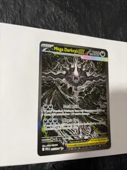 Mega Darkrai EX SIR 116/084 Pitch Black Pokemon TCG PACK FRESH IN HAND - Image 3
