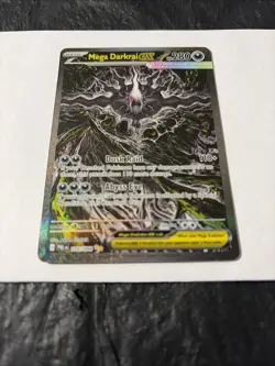 Mega Darkrai EX SIR 116/084 Pitch Black Pokemon TCG PACK FRESH IN HAND - Image 4