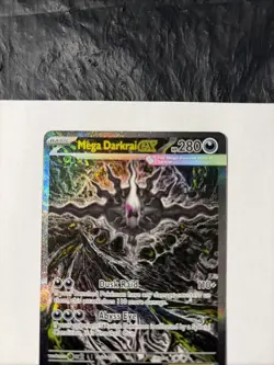 Mega Darkrai EX SIR 116/084 Pitch Black Pokemon TCG PACK FRESH IN HAND - Image 5
