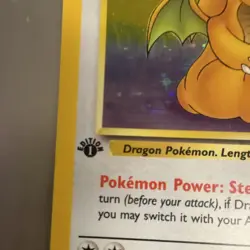 WoTC Pokemon TCG Fossil Dragonite 4/62 1st Edition Holo Rare 100HP Eng LP+/NM - Image 5