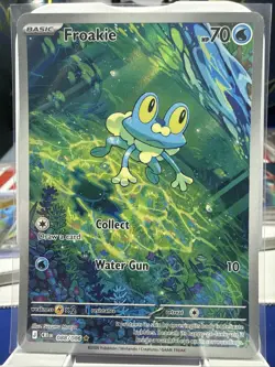 Pokemon TCG: Froakie 88/86 Chaos Rising Full Art NM - Image 1