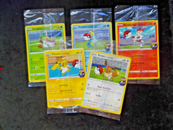 Pokemon Futsal On The Ball Football set, 5 Promo cards all Sealed BIN - Image 1