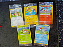 Pokemon Futsal On The Ball Football set, 5 Promo cards all Sealed BIN - Image 2