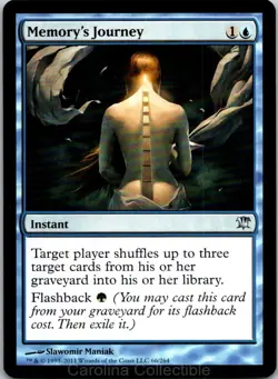 Memory's Journey - Near Mint - Innistrad 66 Magic: The Gathering - Image 1